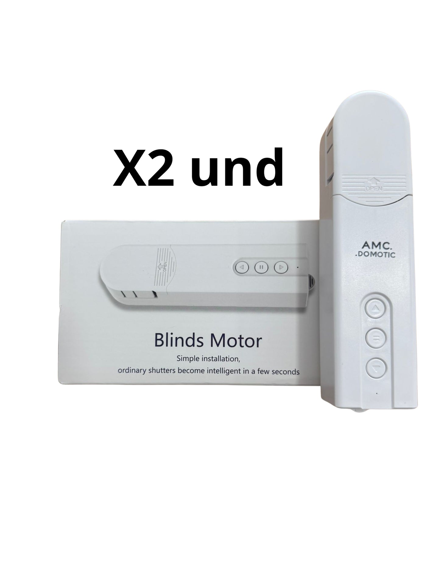 Pack 2 Controladores Automáticos para Estores y Cortinas a Batería
