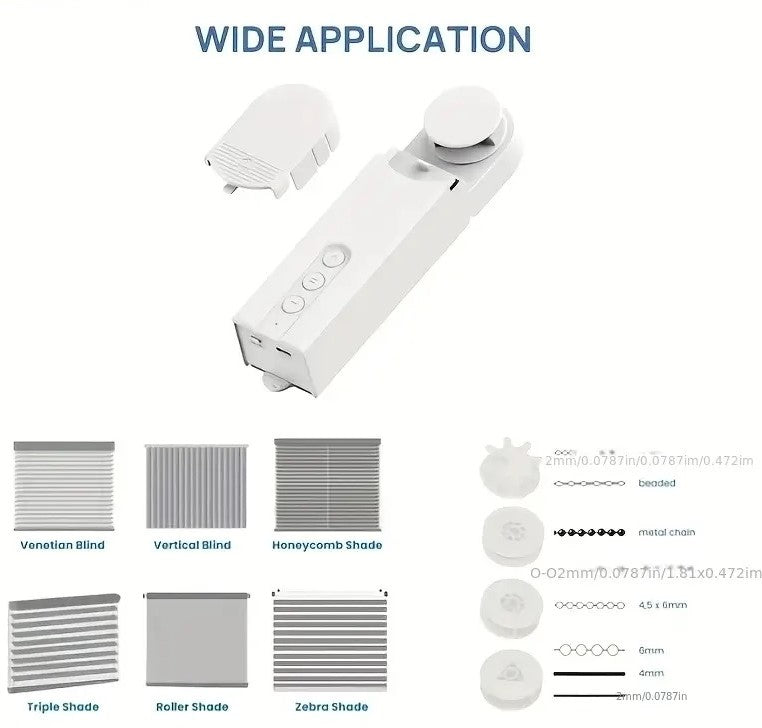 Controlador Automático para Estores y Cortinas  a Batería